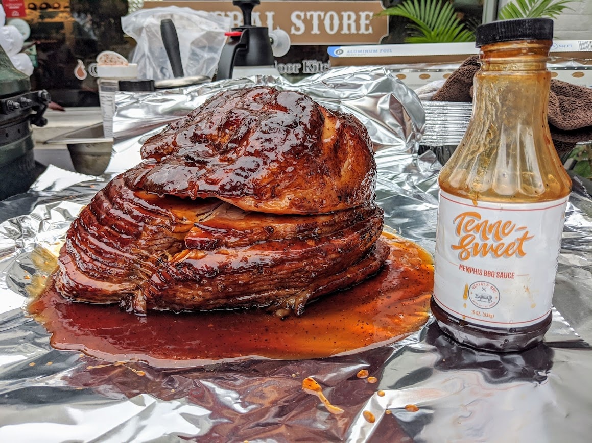 Double-Smoked Spiral Hams